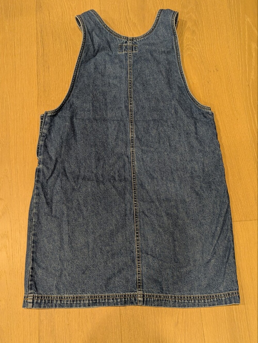 Y2K Blue Chambray Jumper - Picture 2 of 7